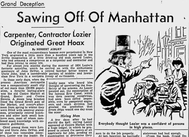 Manhattan is Sinking