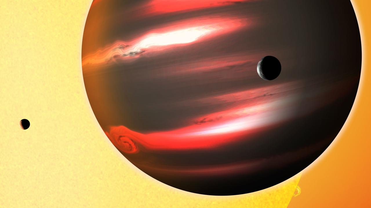 Hot Jupiter NGTS-10b being roasted by its star
