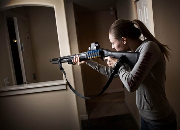 Home defense gun