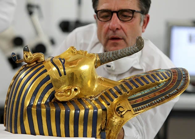 Tutankhamen’s Death Mask
