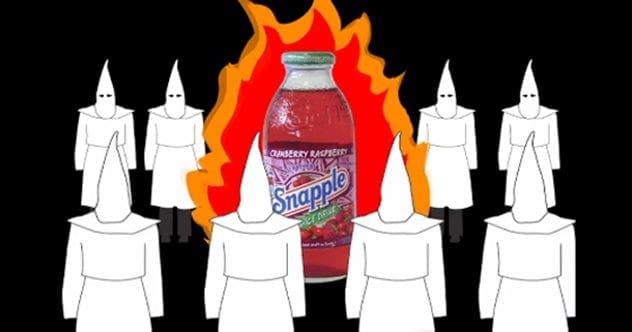 Snapple and the KKK