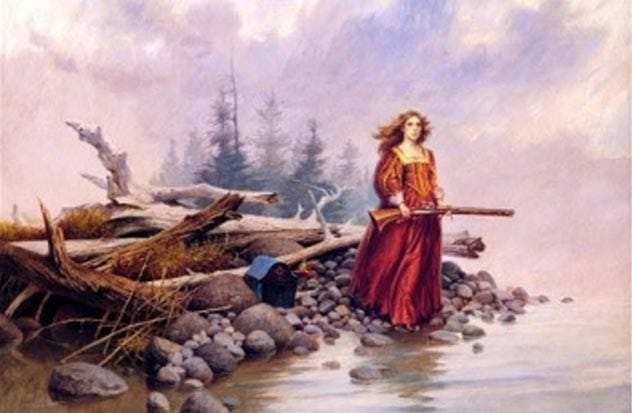 Marguerite de la Rocque illustration