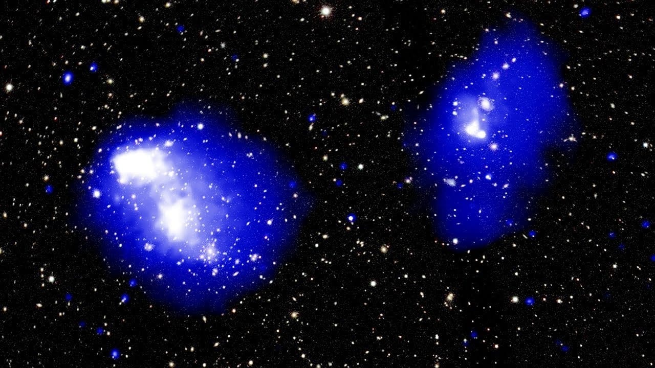 Clusters of galaxies colliding