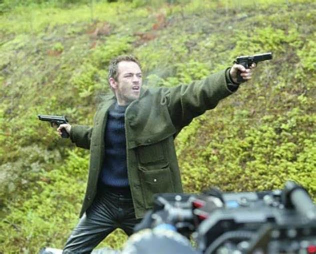 Two guns