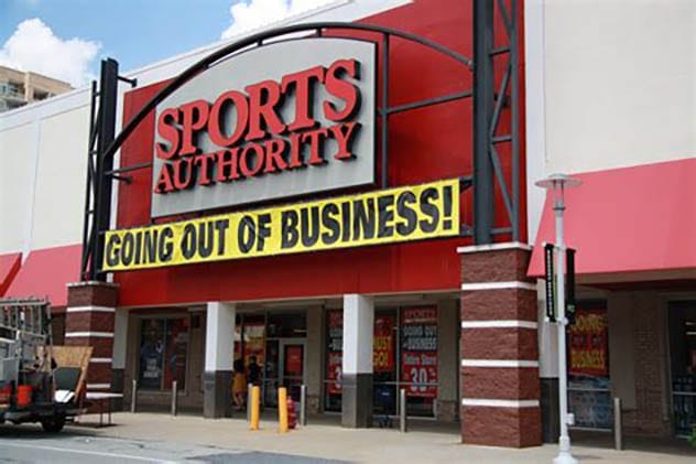Sporting goods store