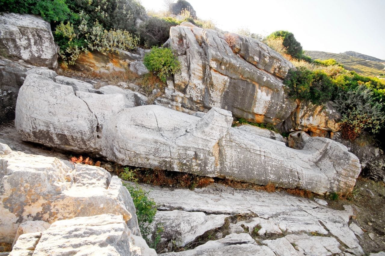Kouros of Apollonas unfinished statue