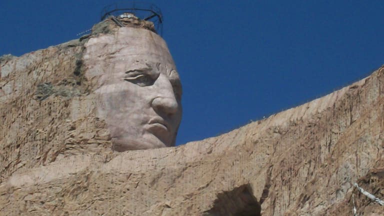 Crazy Horse unfinished monument