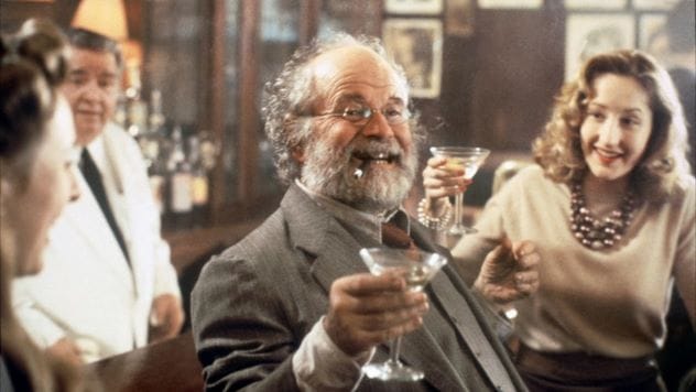 Scene depicting Joe Gould, possibly from a film adaptation