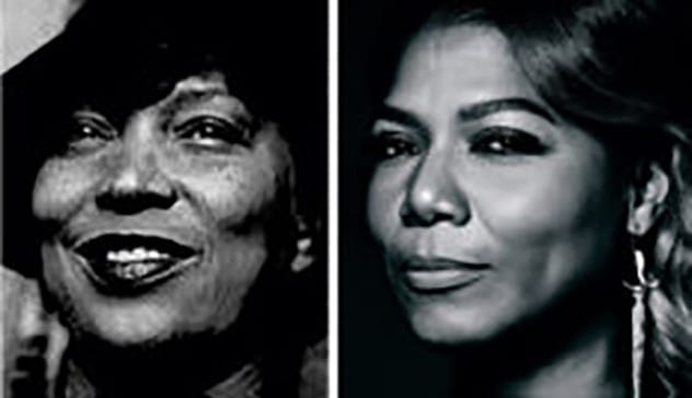 Queen Latifah and Zora Neale Hurston