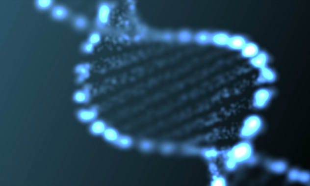 Abstract representation of DNA and epigenetics
