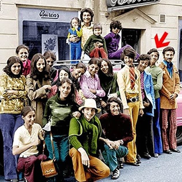 Young Osama bin Laden in Sweden