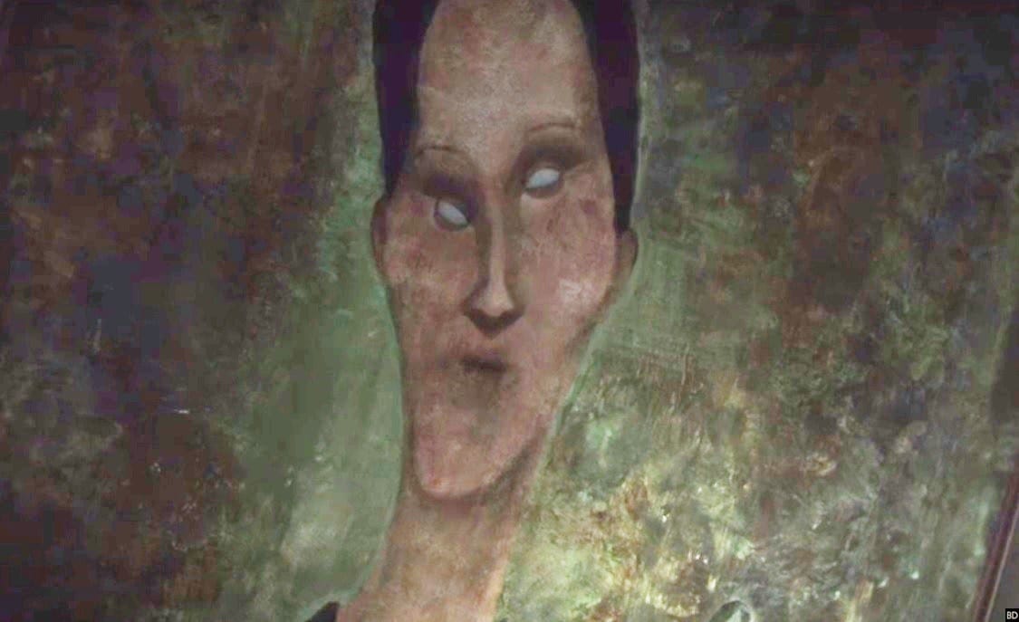 Amedeo Modigliani painting nightmare