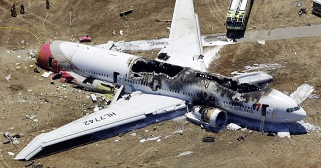 Mid-air plane collision