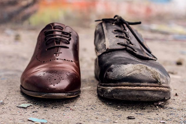 Historical evolution of shoes