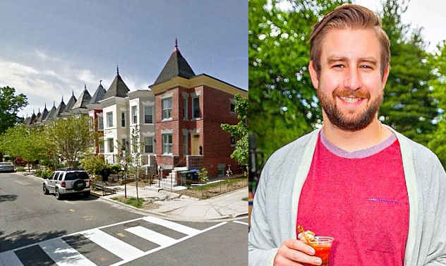 Street view of the location where Seth Rich was shot