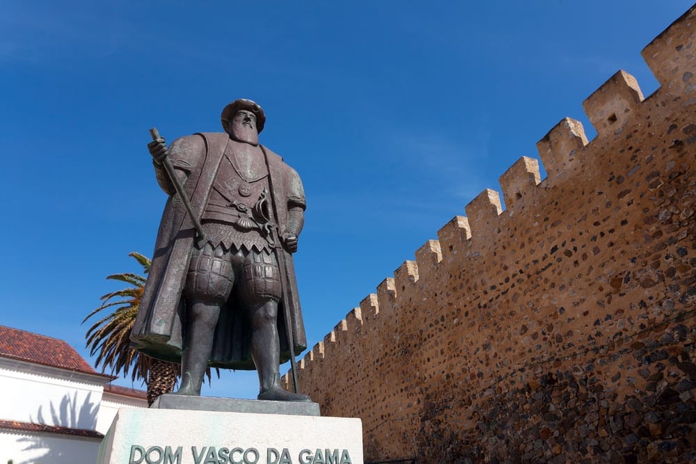 Vasco da Gama landing in India