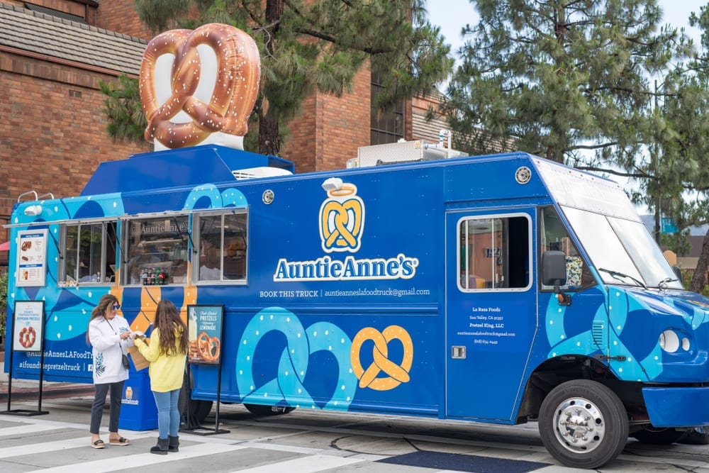 Auntie Anne's pretzels