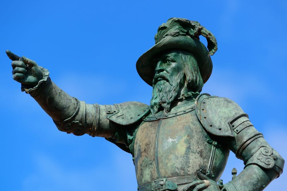 Ponce de Leon landing in Florida