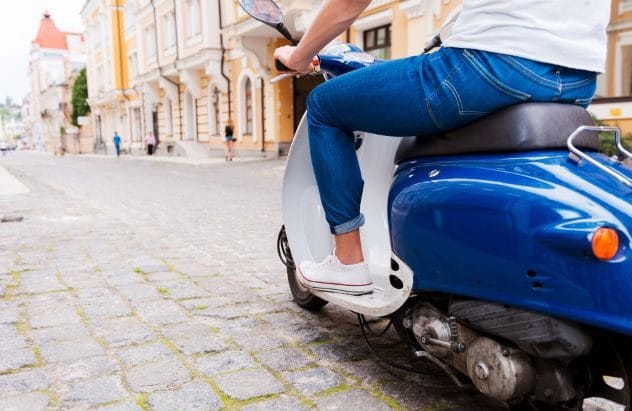 Illustration of a prosthetic leg detached