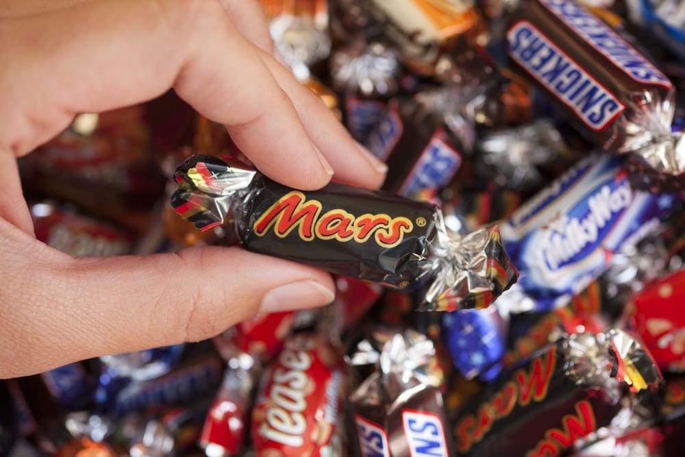 Assorted Mars candies