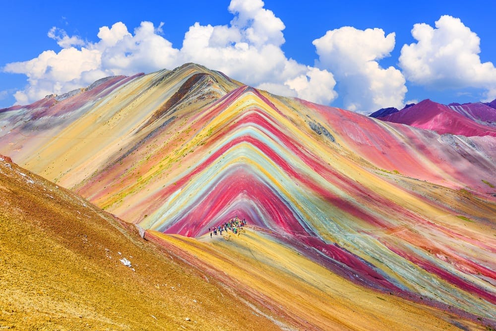 Rainbow Mountain in Peru