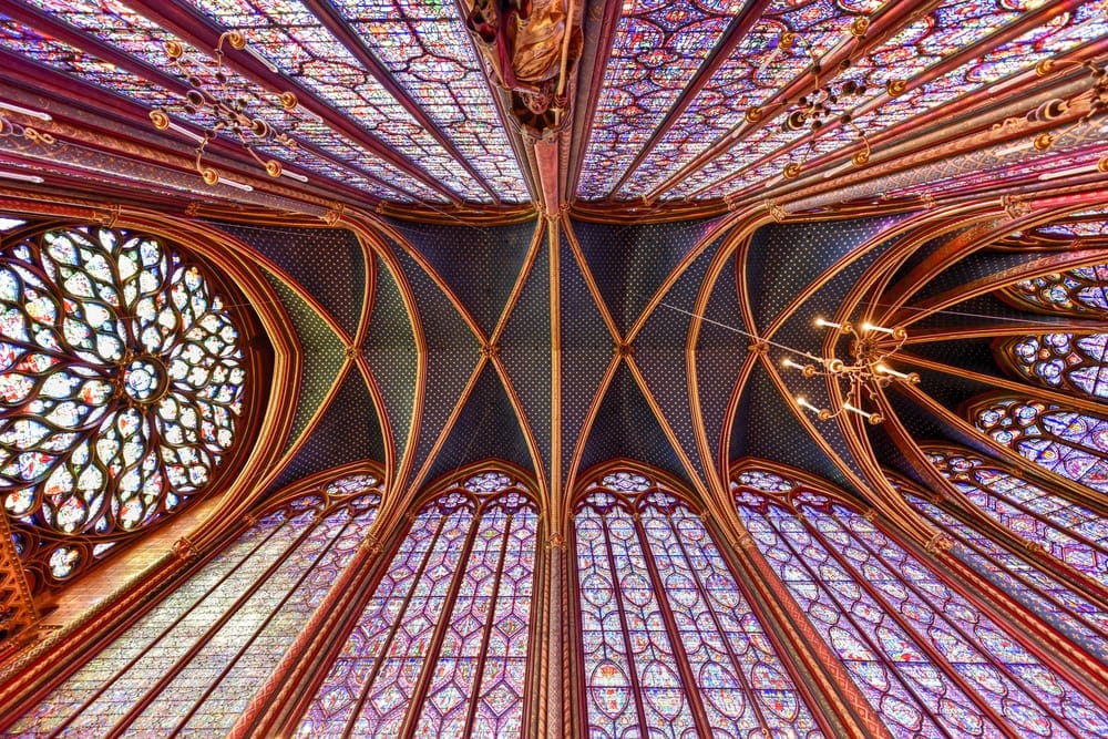 Sainte-Chappelle's stunning stained-glass windows