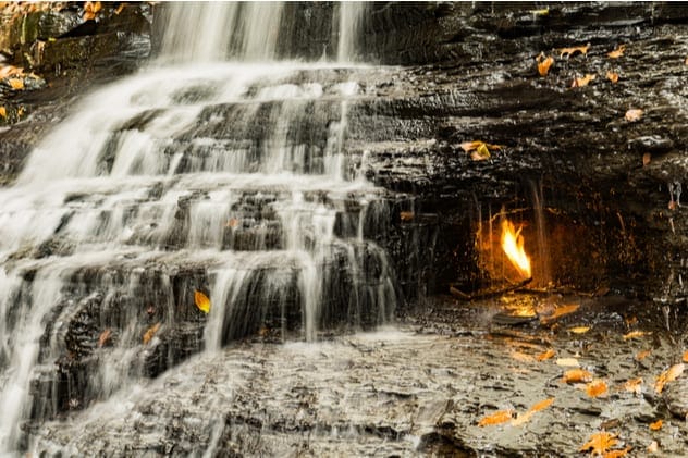 Eternal Flame in Chestnut Ridge Park