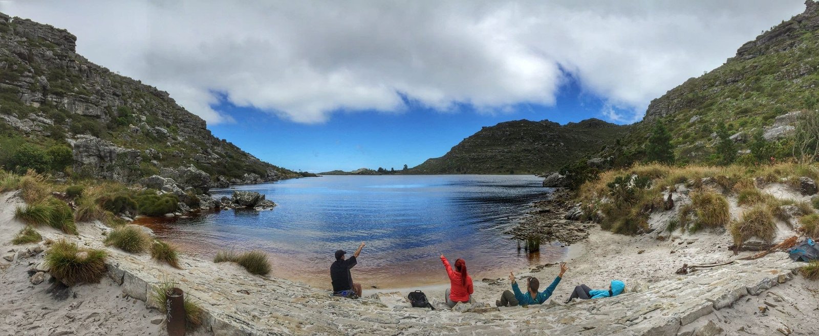 Skeleton Gorge Beach on Table Mountain