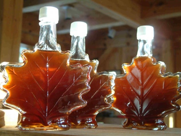 A maple syrup.
