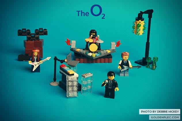Lego representation of The Killers