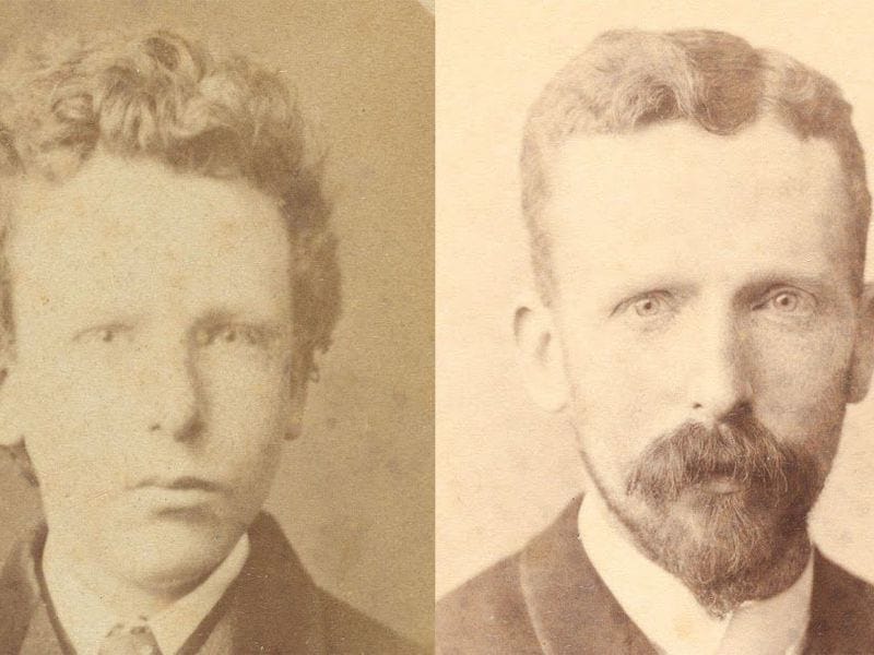 Possible photograph of a young Van Gogh