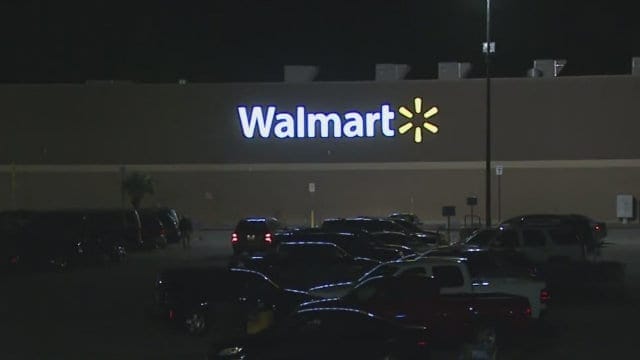 Walmart store.